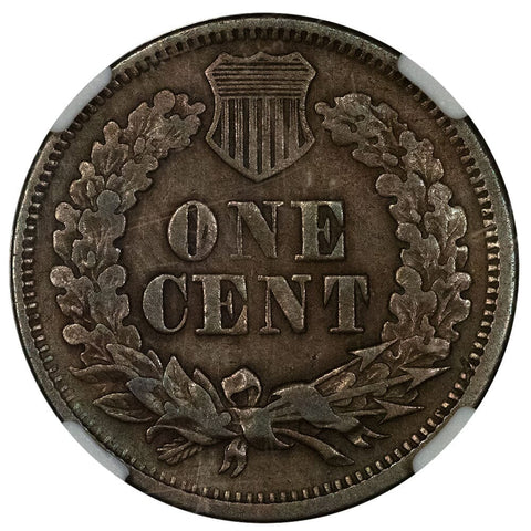 1866 Indian Head Cent - NGC VF 25 - Very Fine