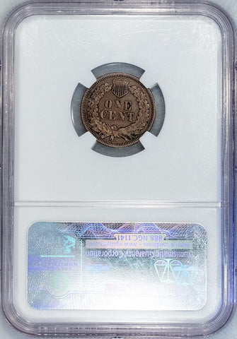 1868 Indian Head Cent - NGC VF 25 - Very Fine