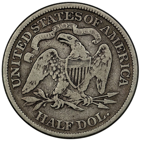 1874 Arrows Seated Liberty Half Dollar - Fine