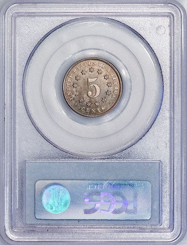 Choice Proof 1875 Shield Nickel - PCGS PR 64 - Mintage: 700