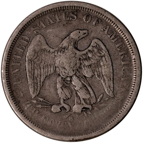 1875-S Twenty Cent Piece - Good