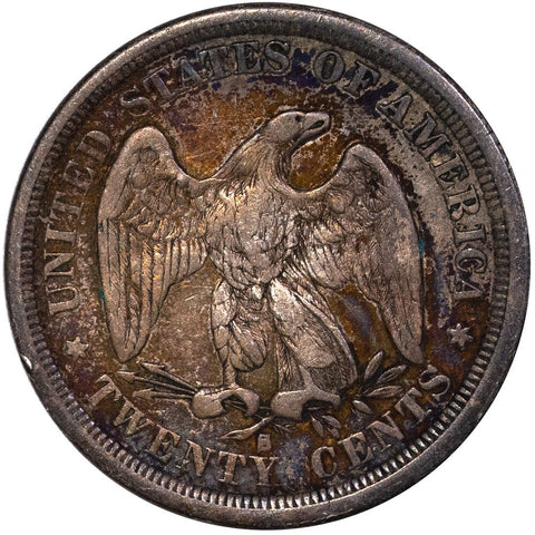 1875-S Twenty Cent Piece - Fine