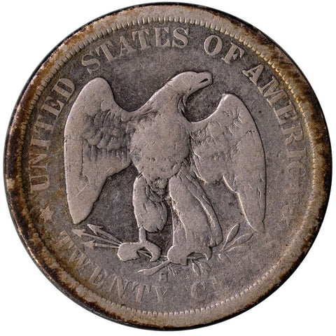 1875-S Twenty Cent Piece - Very Good