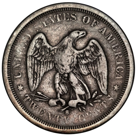 1875-S Twenty Cent Piece - Fine