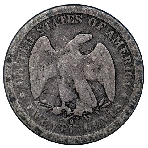 1875-S Twenty Cent Piece - Good Details