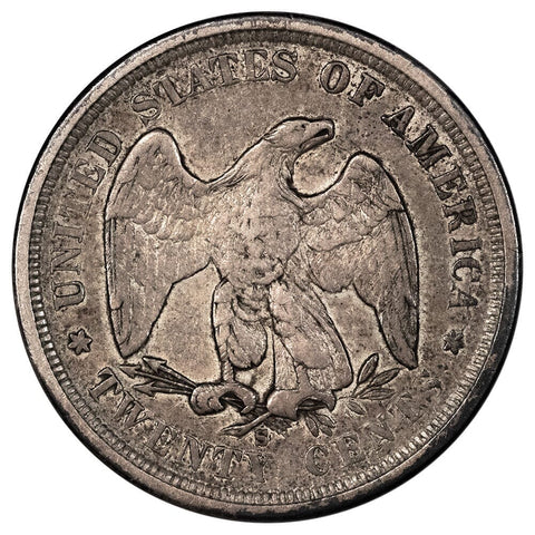 1875-S Twenty Cent Piece - Very Fine - Pleasingly Original