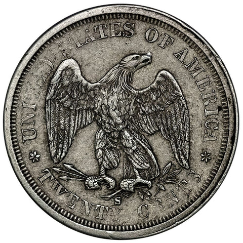 1875-S Twenty Cent Piece - Extremely Fine
