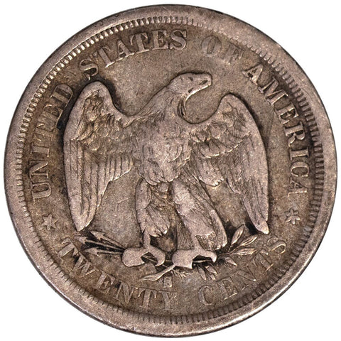 1875-S Twenty Cent Piece - Fine