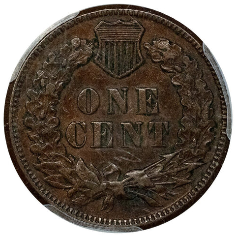1876 Indian Head Cent - PCGS XF 45 - Choice Extremely Fine