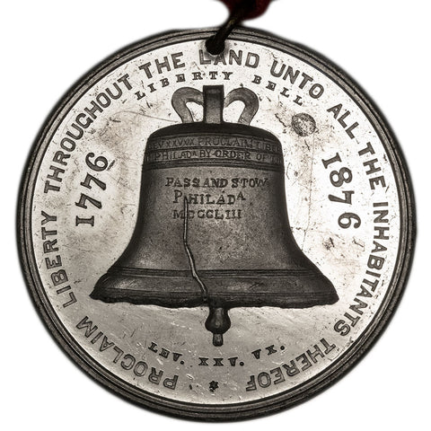 1876 U.S. Centennial Expo Liberty Bell/Independence Hall So-Called-Dollar HK-26 - Unc Detail DMPL