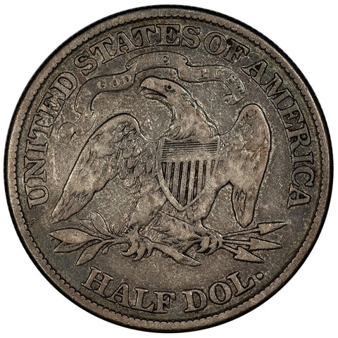 1876 Seated Liberty Half Dollar - Choice Fine+