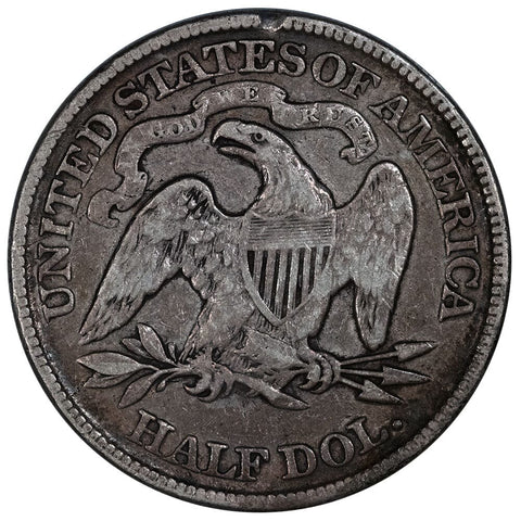 1877 Seated Liberty Half Dollar - Fine+