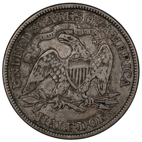 1877 Seated Liberty Half Dollar - Very Fine