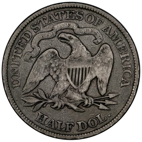 1877 Seated Liberty Half Dollar - Very Good