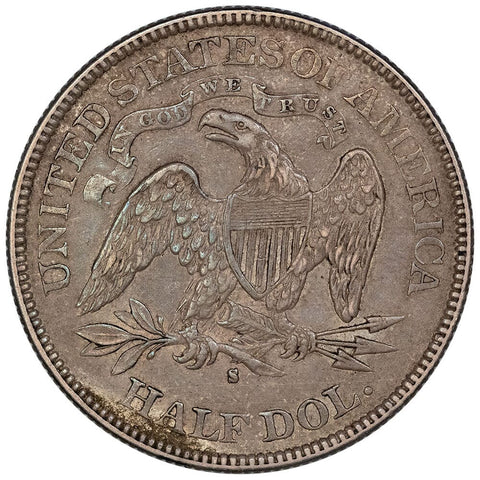 1877-S Seated Liberty Half Dollar - Extremely Fine+