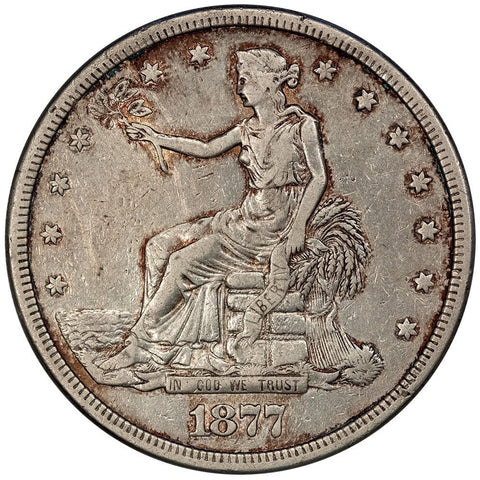 1877-S Trade Dollar - Fine