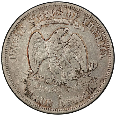 1877-S Trade Dollar - Fine