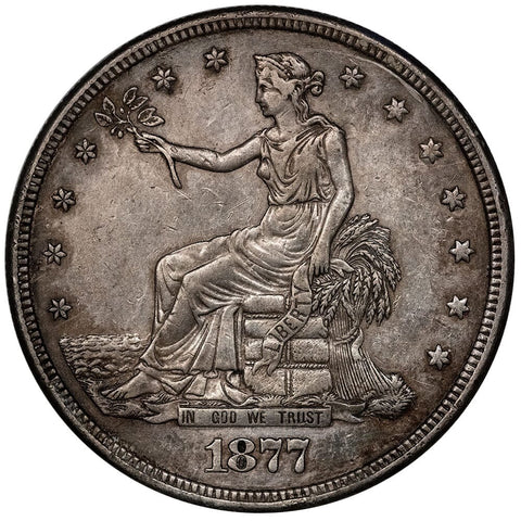 1877-S Trade Dollar - Extremely Fine+