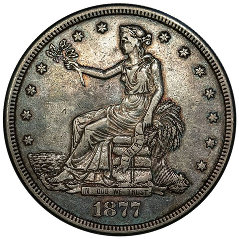 1877-S Trade Dollar - Extremely Fine