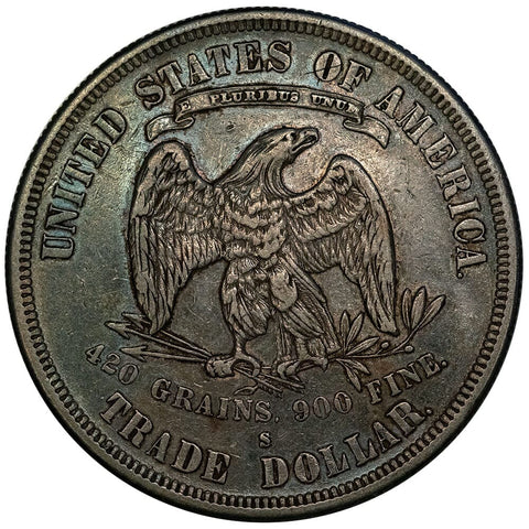 1877-S Trade Dollar - Extremely Fine