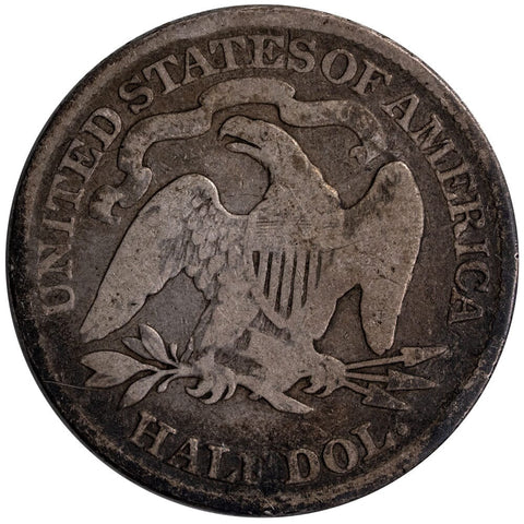 1877 Seated Liberty Half Dollar - Very Good
