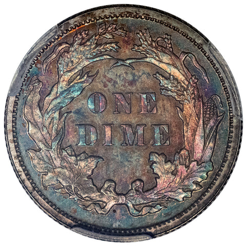 Proof 1878 Seated Liberty Dime - PCGS PR 64 - Choice Proof