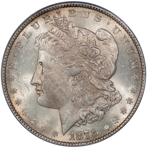 1878 8TF Morgan Dollar - PCGS MS 63 CAC - Choice Uncirculated VAM-12