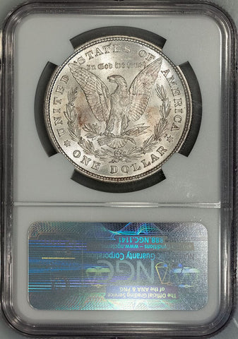 1878 8 Tail Feather Morgan Dollar - NGC MS 62 VAM-17 - Brilliant Uncirculated