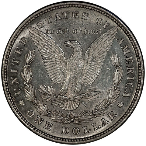 1878 8TF Morgan Dollar - VAM-15 Top-100 Doubled LIBERTY - About Uncirculated