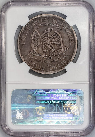 1878-S Trade Dollar - NGC XF 40 - Extremely Fine