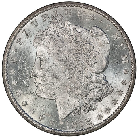 GSA 1878-CC Morgan Dollar VAM-2A - NGC MS 61 - In Box w/ Cert