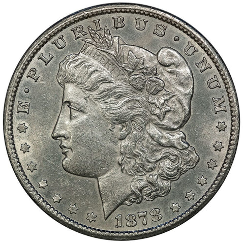 1878-CC Morgan Dollar VAM-1B - About Uncirculated - Carson City