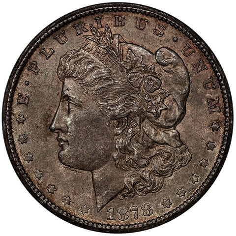 1878-CC Morgan Dollar - About Uncirculated+ - Carson City
