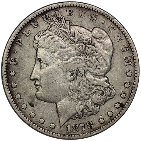 1878-CC Morgan Dollar - Fine+ Details