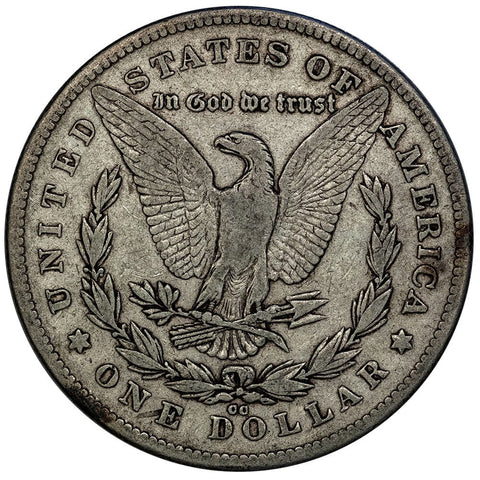 1878-CC Morgan Dollar - Fine+ - First Year Carson City Morgan