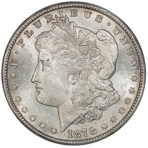 1878-CC Morgan Dollar - PCGS MS 63 - Choice Uncirculated Carson City