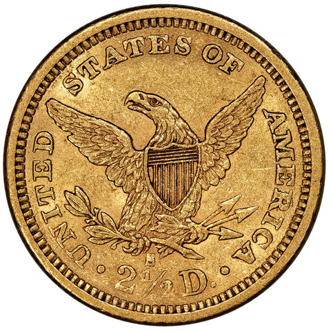 1878-S $2.5 Liberty Gold Coin - Extremely Fine