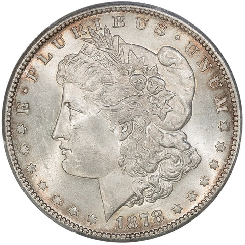 1878-S Morgan Dollar - PCGS MS 64 - Choice Brilliant Uncirculated