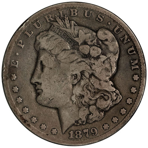 1879-CC Morgan Dollar - Capped Die - Very Good