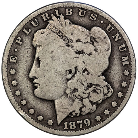 1879-CC (Capped) Morgan Dollar - Good+