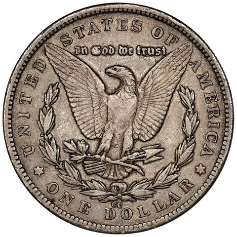 1879-CC Morgan Dollar Capped-Die - Extremely Fine