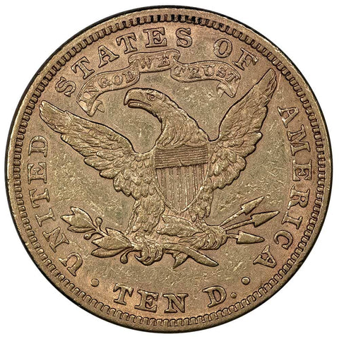 1880 $10 Liberty Gold Eagle - Nominal About Uncirculated