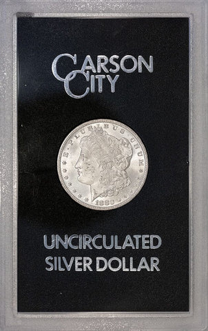 GSA 1880-CC R.78 80/79 Morgan Dollar - PQ Brilliant Uncirculated - Top-100 VAM-4