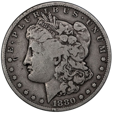 1880-CC Morgan Dollar - Reverse of 1879 - Fine Details