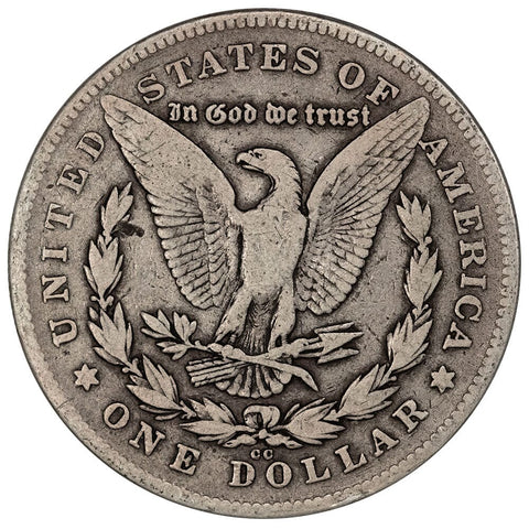 1880-CC Morgan Dollar - Reverse of 1878 - Very Good Details