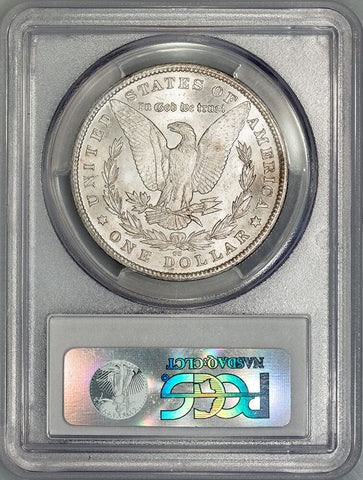 1880-CC R.79 8/7 Low Morgan Dollar - PCGS MS 63 - Top-100 VAM-6