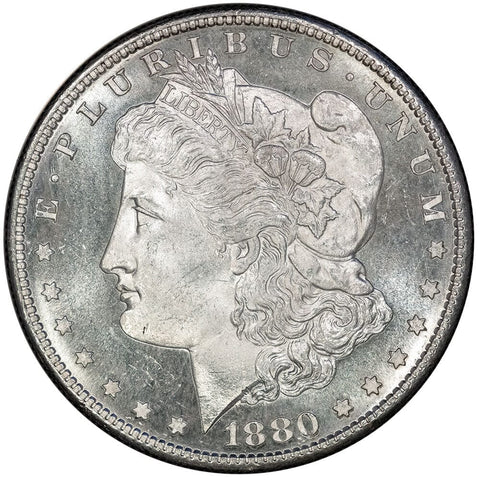 1880-S Morgan Silver Dollar - NGC MS 67 - Gem Brilliant Uncirculated+