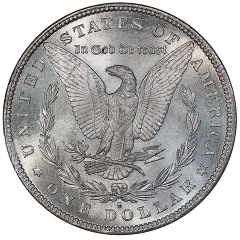 1880-S Morgan Silver Dollar - PCGS MS 66 Gen 2.2 - Gem Brilliant Uncirculated+