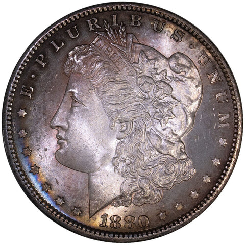 1880-S Morgan Dollar - Choice Toned Uncirculated