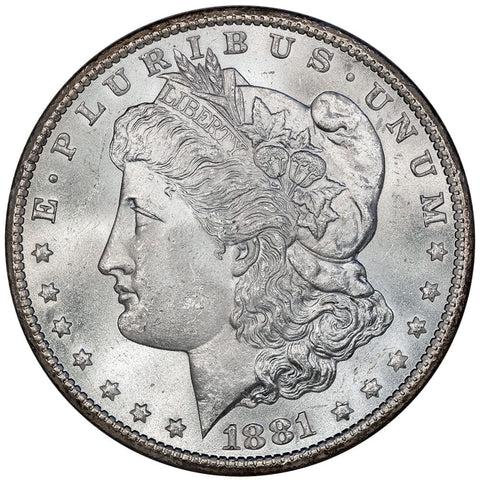 1881-CC Morgan Dollar - Choice Brilliant Uncirculated